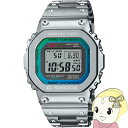 【6/1は複数エントリーで当店全品最大P11倍】カシオ CASIO G-SHOCK FULL METAL フルメタル レインボーカラー アクセント GMW-B5000PC-1JF メンズ 電波ソーラー Bluetooth シルバー【KK9N0D18P】
