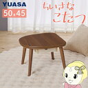 【在庫あり】ユアサプライムス こたつ マカロ545F(BR) ブラウン 長方形 50×45cm 小さいこたつ ミニこたつ コンパクト おしゃれ かわいい【KK9N0D18P】