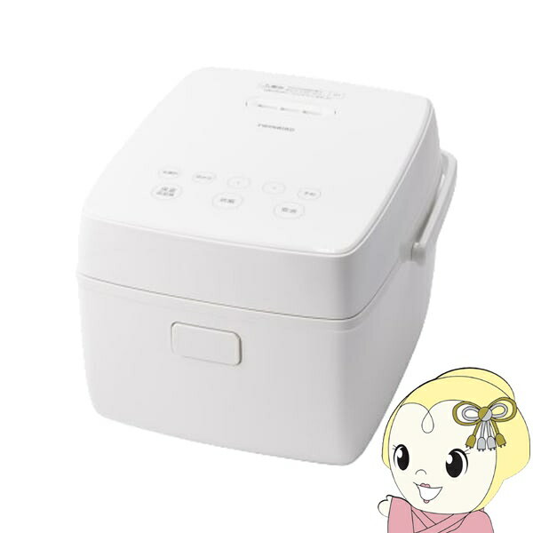 【在庫あり】ツインバード 炊飯器 3合炊き IH炊飯ジャー 一人暮らし 大火力1000W 厚さ3mm厚丸釜 ホワイト RM-D793W【KK9N0D18P】のサムネイル