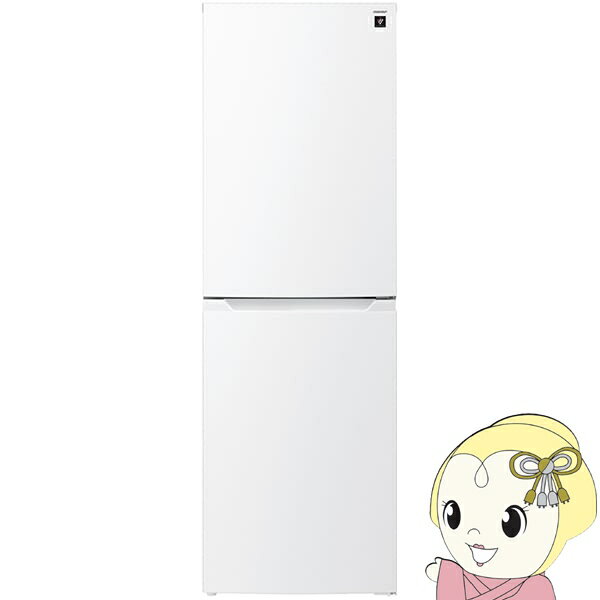 [ͽ 1-2ְʹ]¢ ɸ 㡼 SHARP 230L 54.4cm  2ɥ ޥåȥۥ磻 ץ饺ޥ饹 SJ-BD23P-W KK9N0D18P