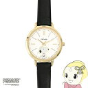 【在庫あり】腕時計 PEANUTS スヌーピー シンプル 2レイヤーウォッチ ブラック PNT048-4 レディース 大人 キッズ ユニセックス【KK9N0D18P】