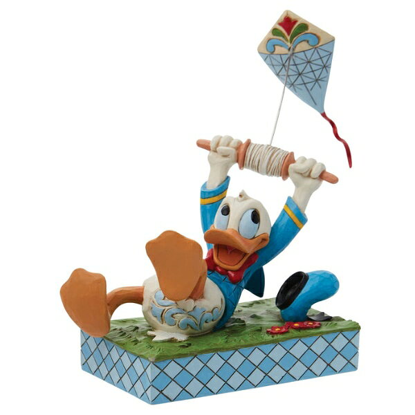 【1/10は期間限定クーポン発行】【在庫あり】enesco エネスコ フィギュア ディズニー・トラディション ドナルドとカイト 90周年モデル 6014314【KK9N0D18P】 [2]