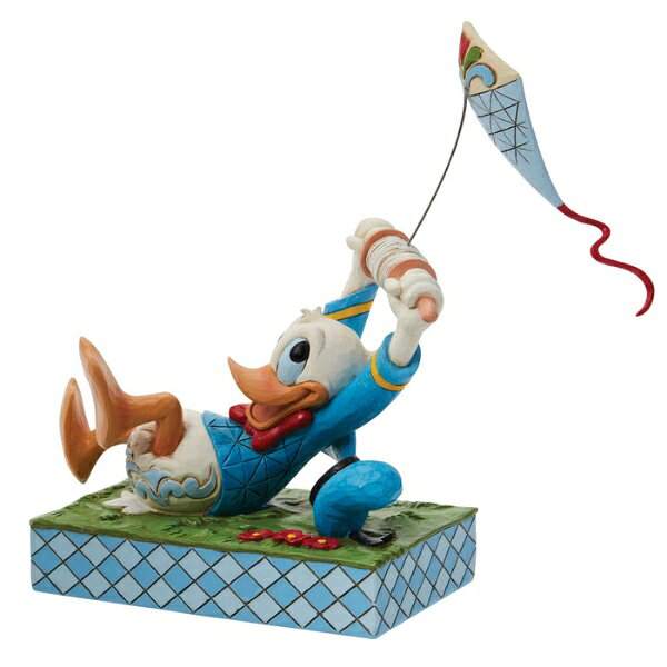 【1/10は期間限定クーポン発行】【在庫あり】enesco エネスコ フィギュア ディズニー・トラディション ドナルドとカイト 90周年モデル 6014314【KK9N0D18P】 [3]