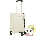 【5/1限定エントリーで当店全品最大P7倍】【在庫僅少】PUMA プーマ キャリーケース ホワイト J2318S-WH TSAロック搭載 旅行日数目安:3〜4泊 35L・拡張時40L キャリーバッグ スーツケース【KK9N0D18P】(4)