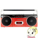 【在庫あり】ラジオカセットレコーダー aiwa アイワ Bluetooth対応 レッド ラジカセ GAA4-RCP0002-RD【KK9N0D18P】