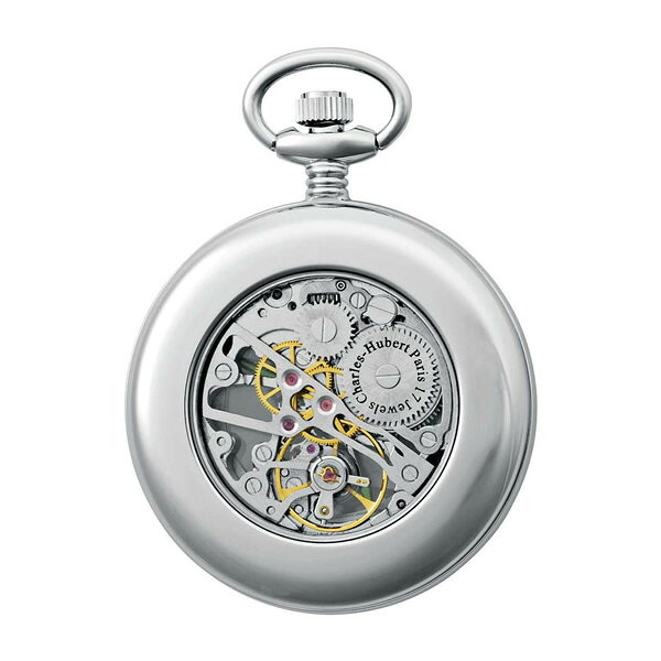 ぎおん楽天市場店の懐中時計 Charles-Hubert チャールズ・ヒューバート 42mm オープン 手巻き 3673【KK9N0D18P】｜アングル3