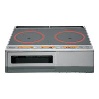 KZ-KG22D_パナソニック_据置タイプIHクッキングヒーター_KZ-KG22D_2口IH_鉄・ステンレス対応