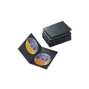 樂天商城 - 【5/10は期間限定クーポン発行】ELECOM スリムDVDトールケース CCD-DVDS06BK 【KK9N0D18P】