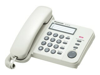 【あす楽】【在庫あり】VE-F04-W パナソニック 電話機