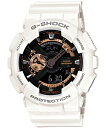 【あす楽】【在庫僅少】カシオ　腕時計 【G-SHOCK】BIG CASE ホワイト×ローズゴールド  ...