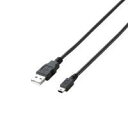 ELECOM エレコム 2.0m エコUSB2.0ケーブル A-miniBタイプ U2C-JM20BK【KK9N0D18P】(2)