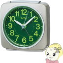 セイコークロック 目覚まし時計 アナログ 集光樹脂文字板 PYXIS 薄金パール NR440G【KK9N0D18P】