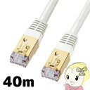 【5/1限定エントリーで当店全品最大P7倍】サンワサプライ カテゴリ7LANケーブル 40m KB-T7-40WN【KK9N0D18P】