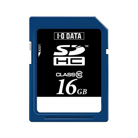 SDH-T16G アイ・オー・データ スピードクラス10対応SDHCメモリーカード 16GB【KK9N0D18P】