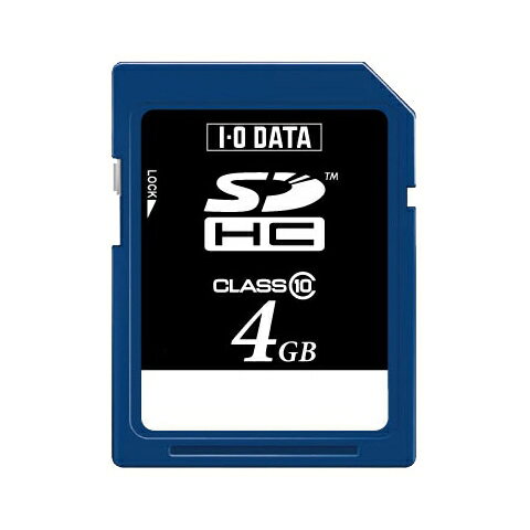 SDH-T4G アイ・オー・データ スピードクラス10対応SDHCメモリーカード 4GB【KK9N0D18P】