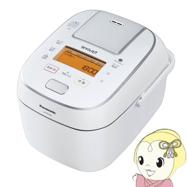 【在庫僅少】SR-PW108-W パナソニック 可変圧力IHジャー炊飯器(5.5合炊き)Wおどり炊き ホワイト【smtb-k】【ky】【KK9N0D18P】