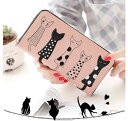ペット好きな方へのプレゼントにも♪たっぷり収納の大容量【猫 ネコ柄】長財布♪柔らかな手触り♪【財布 レディース 長財布 猫 ネコ ペット コンパクト 激安 格安...