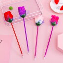キュートな薔薇ボールペン♪全4色★プレゼントにも♪【インテリア 雑貨 ギフト プレゼント 誕生日 文房具 ステーショナリー ペン ボールペン 子供 お祝い おも...