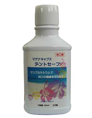 歯周病菌や虫歯菌を殺菌！ デントセーフ 500ml