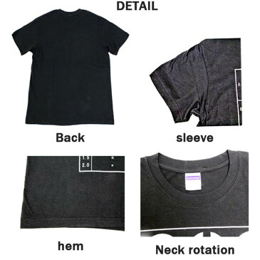 Tシャツ 視力検査 Vision test ブラック ホワイト 半袖 おもしろTシャツ お土産Tシャツ T-shirts インポート メンズ レディース【クリアランスセール開催中 全品ポイント2倍 割引クーポン発行】
