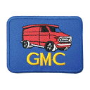 【アパレルスタッフセレクト】ワッペン アイロン GMC 車 トラック ロゴ エンブレム ブルー アップリケ わっぺん アイロンで簡単貼り付け 1000円以上お買...