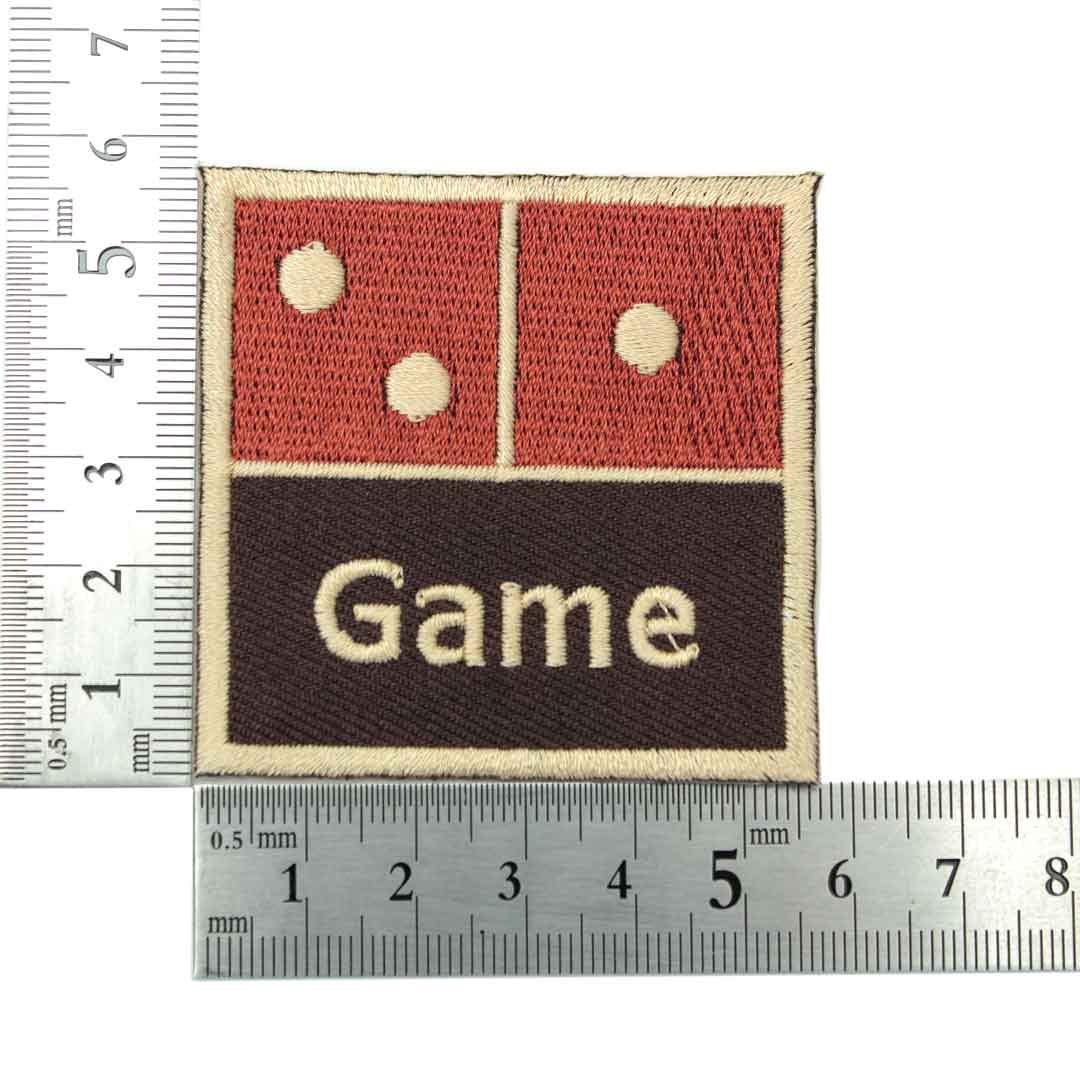 【アパレルスタッフセレクト】ワッペン アイロン Game ゲーム デザイン ロゴ エンブレム アップリケ わっぺん アイロンで簡単貼り付け ワッペン アップリケ わっぺん wappen アイロンで簡単貼り付け 1000円以上お買い上げでゆうパケット便送料無料