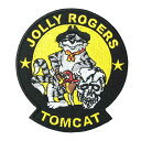 【アパレルスタッフセレクト】ワッペン アイロン TOM CAT ミリタリー CAT ネコ トムキャット ドクロ JOLLY ROGERS アップリケ わっぺんwappen アイロンで簡単貼り付け 1000円以上お買い上げでゆうパケット便送料無料