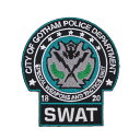 【アパレルスタッフセレクト】ワッペン アイロン SWAT 警察 アメリカ US エンブレム アップリケ わっぺん アイロンで簡単貼り付け 1000円以上お買い上...