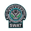 【アパレルスタッフセレクト】ワッペン アイロン SWAT 警察 アメリカ US エンブレム アップリケ わっぺん アイロンで簡単貼り付け 1000円以上お買い上げでゆうパケット便送料無料