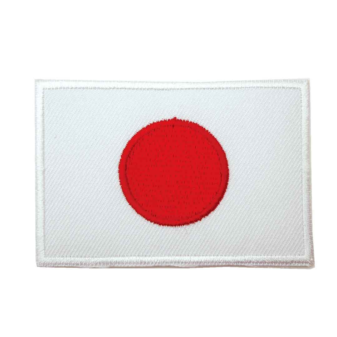 【アパレルスタッフセレクト】ワッペン アイロン 日の丸 JAPAN 国旗 日本 アップリケ わっぺん アイロンで簡単貼り付け 1000円以上お買い上げでゆうパケット便送料無料