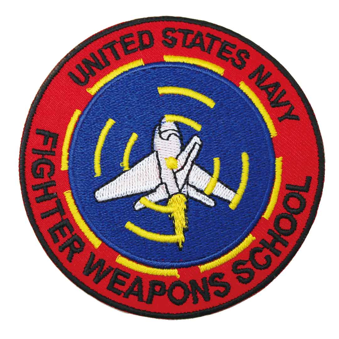 【アパレルスタッフセレクト】ワッペン アイロン ミリタリー 航空学校 戦闘機 紋章 エンブレム NAVY ア..