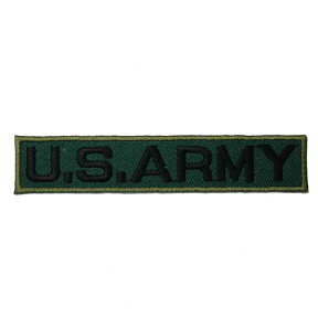 【アパレルスタッフセレクト】ワッペン アイロン US ARMY ミリタリー 軍物 陸軍 アップリケ わっぺん アイロンで簡単貼り付け 1000円以上お買い上げでゆうパケット便送料無料