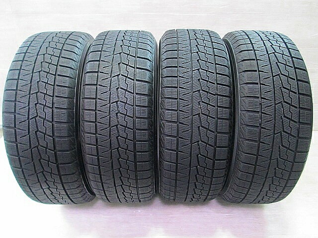 【中古スタッドレスタイヤ 195/55R15 4本】【ヨコハマ ice GUARD IG70】 エアウェイブ エリオ カルディナ プレマシー ミラージュ ラフェスタハイウェイスター ランサー