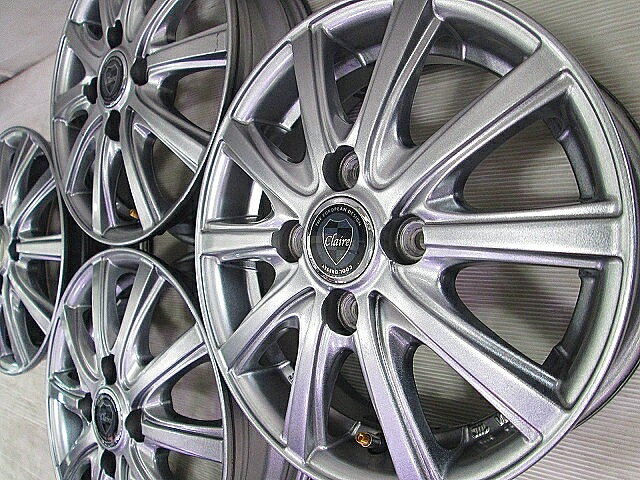 【中古ホイール 13インチ】【INTER MILANO Claire S10】【中古ホイール 13インチ】 装着車種スペーシア ワゴンR アルト ライフ モコ AZワゴン