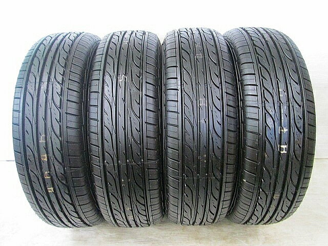 【中古タイヤ 185/65R14 4本】【ダンロップ ENASAVE EC202】 ウィングロード エアウェイブ エリオ カル..