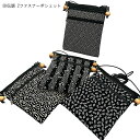 ポシェット バッグ 印伝調 2ファスナーポシェット 紗綾形トンボ 流れ桜 桜小花 ショルダーバッグ 和柄バッグ肩掛け 斜め掛け バッグ 日本製 メール便可