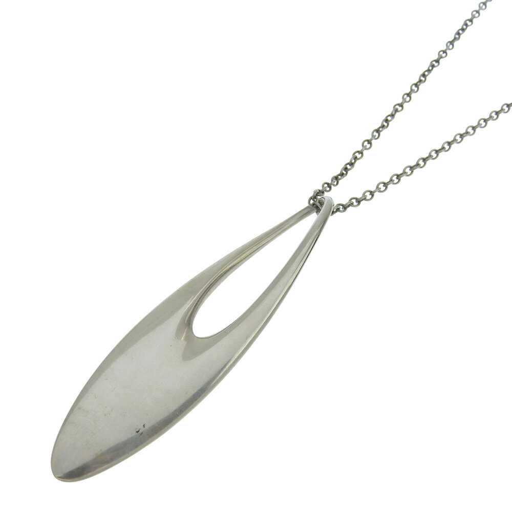 乐天商城 - 新着【中古】 超美品 ジョージジェンセン Georg Jensen 500 ゼファー レギッツェ オバゴー ペンダントネックレス SV925 スターリング シルバー