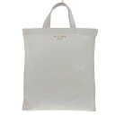 楽天スーパーセール!【中古】良品 アクネストゥディオズ 現行販売商品 FN-UX-BAGS000065 シャイニー トートバッグ 白 メンズ レディース 色移り...