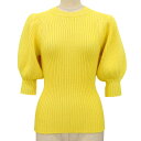 新着【中古】 超美品 セシリーバンセン CECILIE BAHNSEN 現行タグ PF20-0079 MADDY TOP パフスリーブ ナイロン ニットトップス...