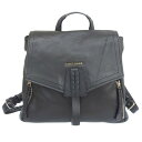 楽天スーパーセール！【中古】超美品 コールハーン 現行商品 FELICITY BACKPACK フェリシティ レザー バックパック 黒 レディース