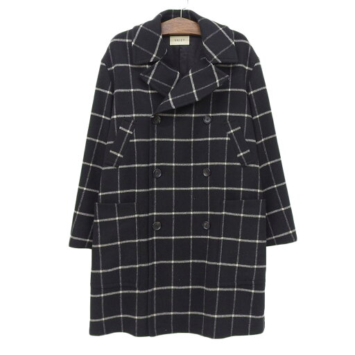 楽天スーパーセール!【中古】超美品 バレット VALET 現行タグ 52007-33-5001 6つボタン ロング チェスターコート メンズ Lサイズ 黒 楽天スーパーセール!【中古】超美品 バレット VALET 現行タグ 52007-33-5001 6つボタン ロング チェスターコート メンズ Lサイズ 黒