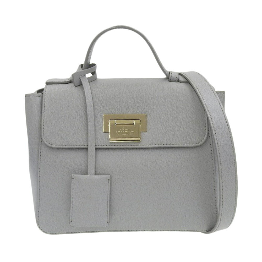 楽天スーパーセール！【中古】超美品 スマイソン SMYTHSON 現行販売商品 グロブナー Grosvenor トップハンドル 2way ショルダー トートバッグ 定価137500円