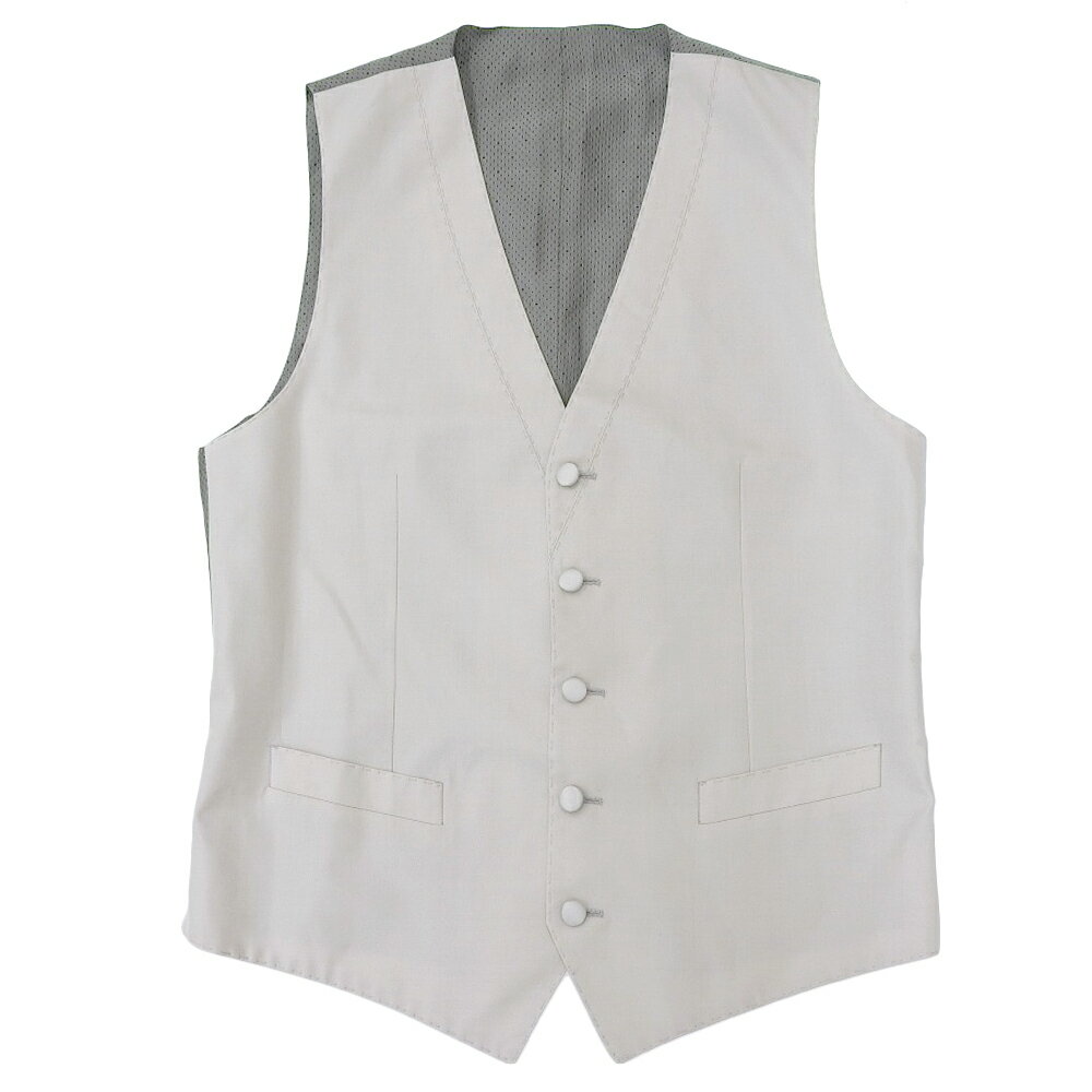 新着【中古】 超美品 ドルチェ&ガッバーナ DOLCE&GABBANA 現行タグ G1YHMT シルク ドレス テーラード スーツ 3ピース ジャケット 46 S-M2つ釦 3点 メンズ ビジネス