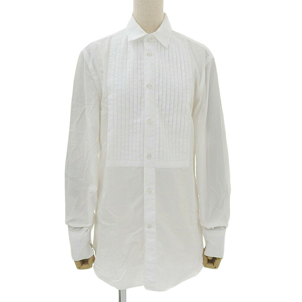 乐天商城 - 【中古】美品 アクネ ACNE 現行タグ フロント バストプリーツ シャツ 46