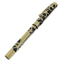 楽天スーパーセール!【中古】美品 シェーファー SHEAFFER'S USA製 70-80年代 ヴィンテージ ゴールドモスク 高級 万年筆 ペン先 18K 黒金...