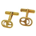 【中古】 美品 グッチ GUCCI 60年代 ヴィンテージ アーカイブ品 ゴールド ホースビット カフスボタン カフスリング GP 馬具 メンズ レディース ビ...