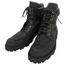 新着【中古】 超美品 ドルチェ&ガッバーナ DOLCE&GABBANA レザー レースアップ コンバットブーツ 9 27-27.5cm 黒 メンズ 数回使用程度