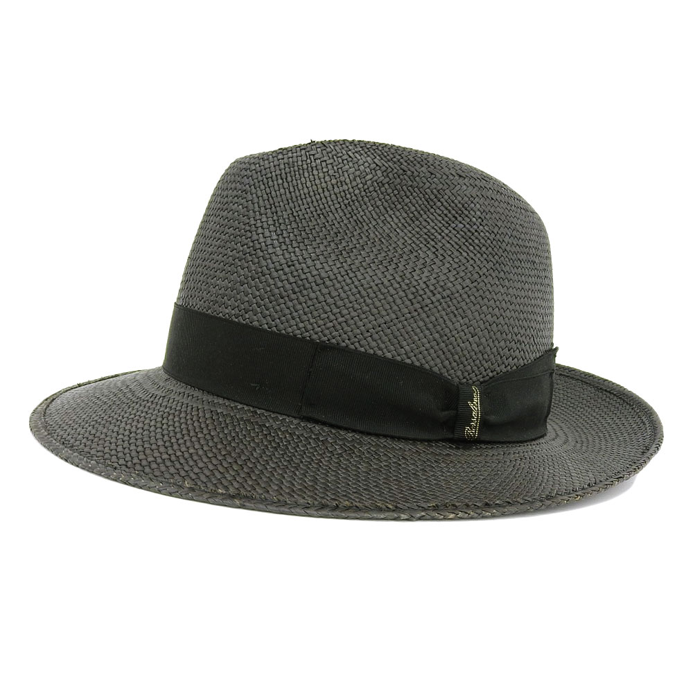 楽天スーパーセール！【中古】ボルサリーノ BORSALINO パナマキート パナマハット 中折れ ハット 帽子 59cm PANAMA QUITE 箱付