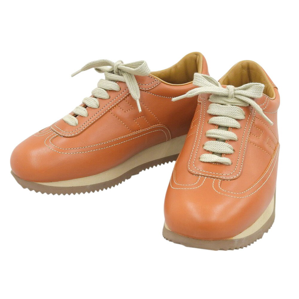 【残りわずか】HERMES スニーカー 靴 レザー 楽天市場】レザー スニーカー(ブランドエルメス)(靴)の通販