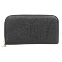 新着【中古】 箱付未使用 エトロ ETRO 2020年商品 1B107 ペイズリー エンボスレザー ラウンドジップ ウォレット 二つ折り長財布 小銭入付 黒 希...